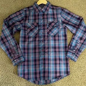 Hales “We Own The Night” mens small flannel